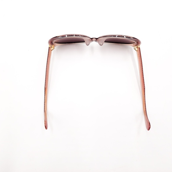 Fendi Oval Oversized Burgundy Logo Designer FF 7PHK8 Sunglasses - Picture 7 of 10